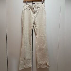 DL1961 Bridget Boot High Rise Pants in Flax